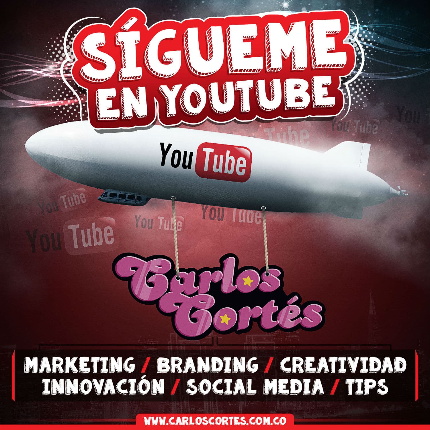 agencia digital pereira Canal de Youtube de Carlos Cortés