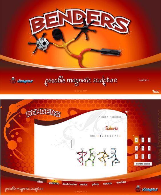 Benders sitio web