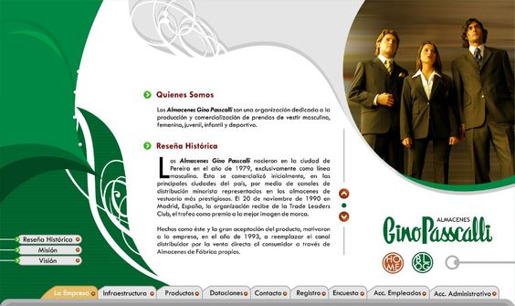 gino passcalli diseño de páginas web pereira