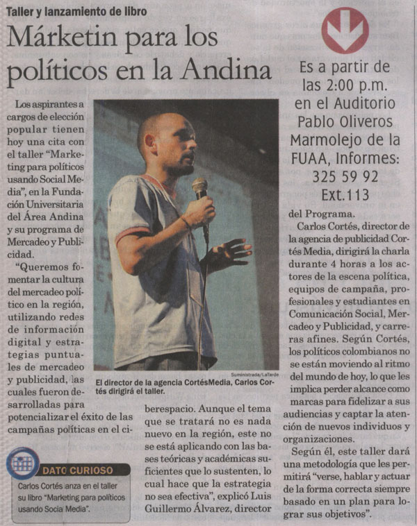 marketing para políticos usando social media