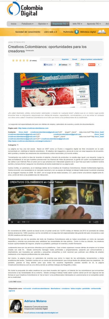 Creativos Colombiano