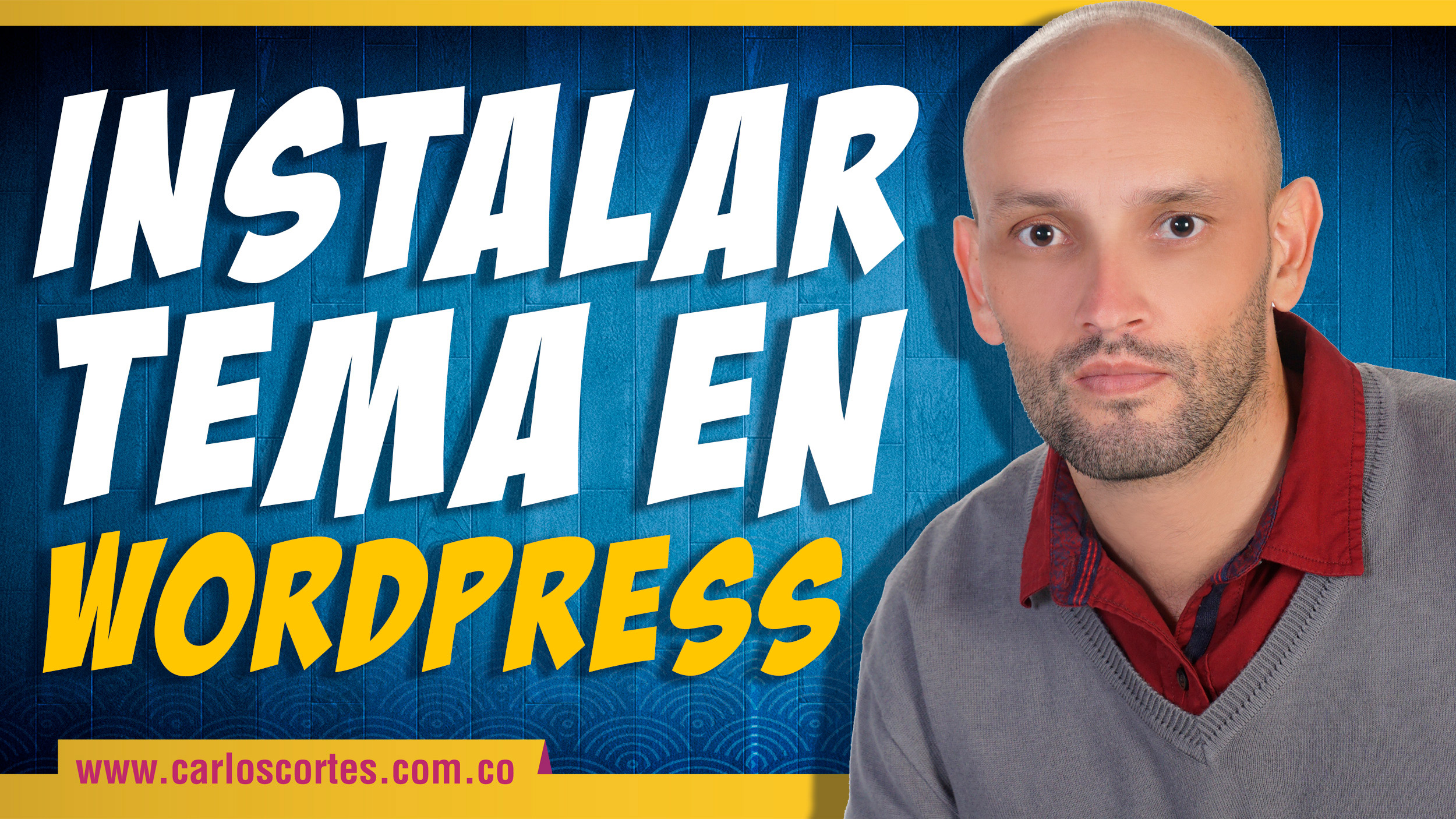 Como instalar un tema o plantilla en wordpress