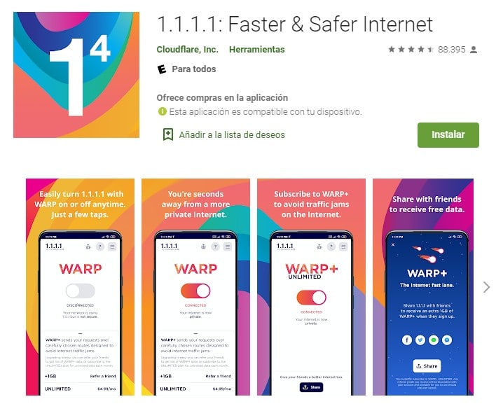 Cloudflare 1.1.1.1