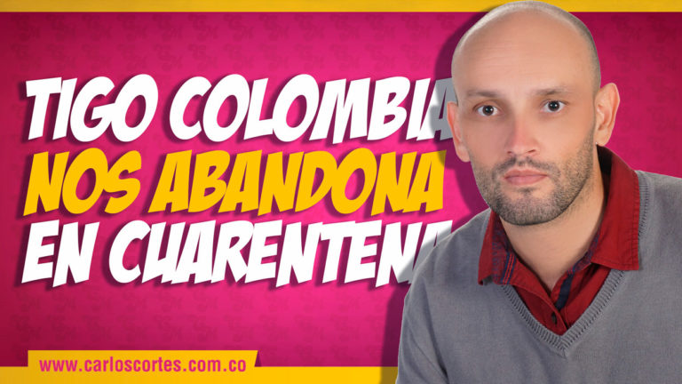 Mi Tigo hogar Colombia nos abandona en Cuarentena