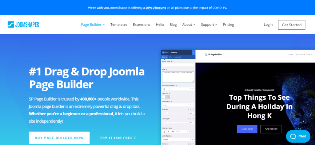 SP Page Builder Joomla y WordPress Carlos Cortés