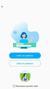 Reemplazar el fondo verde con BigVU