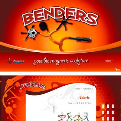 diseño de páginas web benders