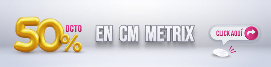 50% de descuento en CM Metrix