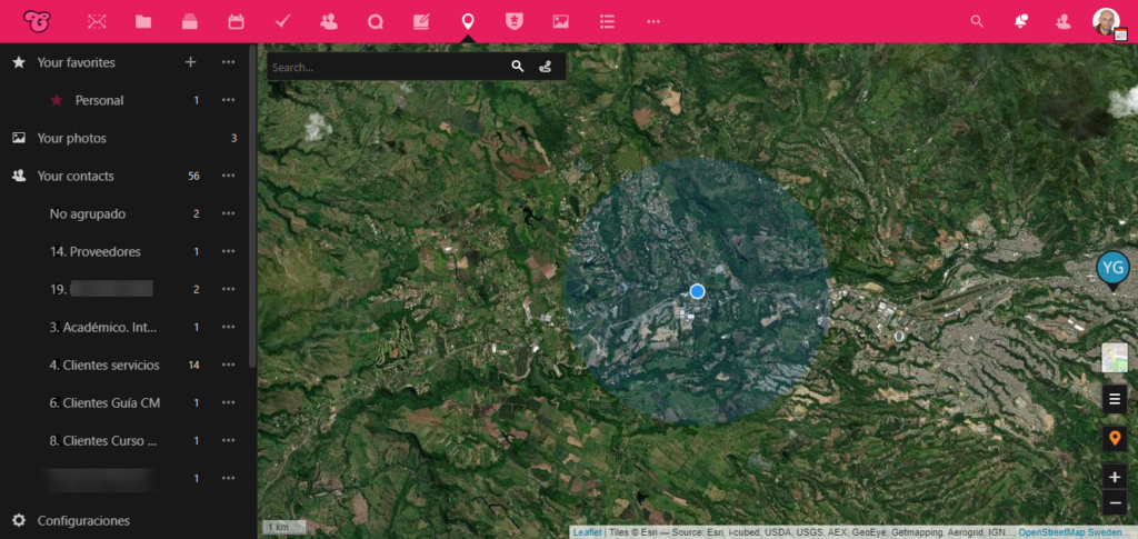 Nextcloud Maps. Nextcloud vs Google Workspace.