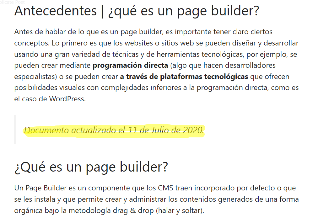 Consejos para mejorar tu sitio web mantenlo actualizado