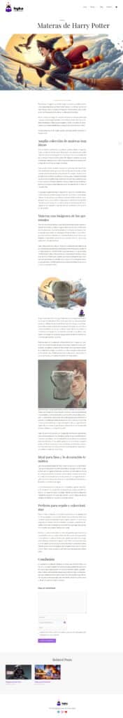 Diseño de página web para Hyka